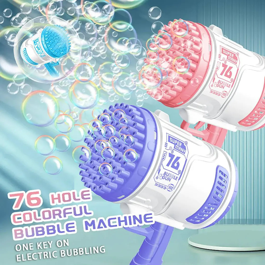 PISTOLA DE BURBUJAS ANGEL